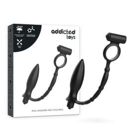 ADDICTED TOYS - ANAL PLUG WITH VIBRATORY RING 2